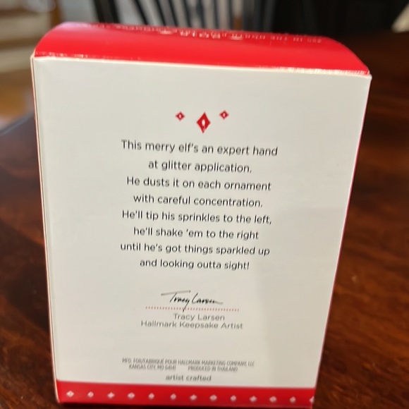 NWT Hallmark north pole tree trimmer ornament - Picture 3 of 4